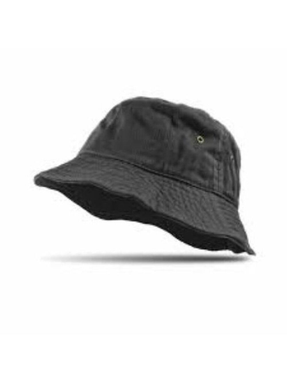 DPC Authentic Denim Bucket Hat Women's size L XL Brown Canvas Cotton Streetwear
